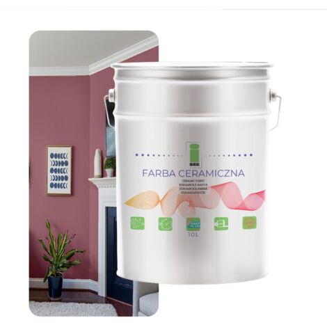Peinture murale céramique lavable Rose turque 10L Fabricant (1/5)