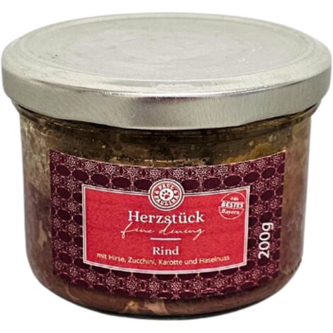 Bœuf aux carottes et au millet 200 g Nourriture pour chien Acides oméga Protection du système digestif Paul & Paulina (1/2)