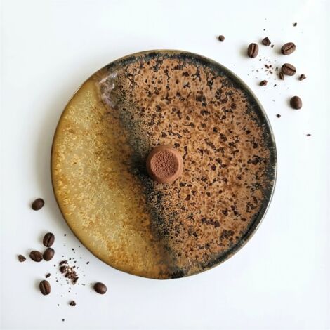 ASSIETTE 16 CM POUR PETIT-DÉJEUNER ET DESSERTS, IDÉALE POUR SERVIR LES PLATS DE SUSHIS (1/5)