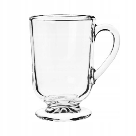 Verre à thé transparent Allo 300 ml avec anse