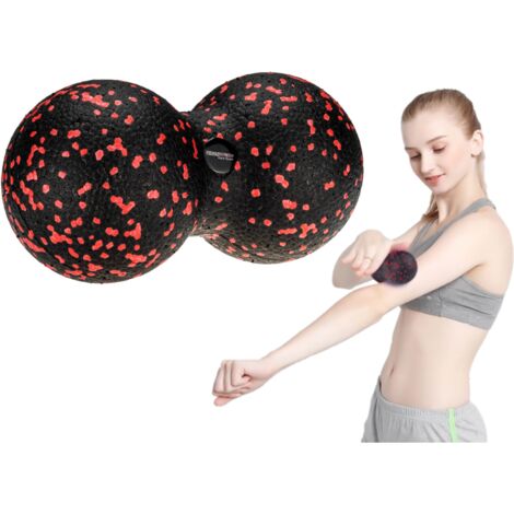 Rouleau AQUA-SPORT POWERSTRECH EPP DUOBALL NOIR-ROUGE AS04140 (1/5)