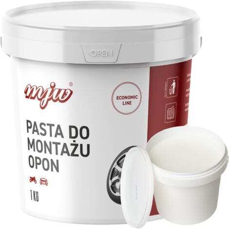 Pâte de montage de pneus, pommade de vulcanisation pour changement de roue, lubrifiant 1 kg (1/2)