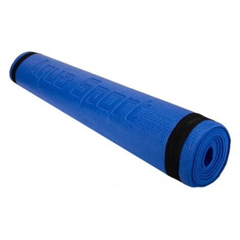 Tapis de yoga en PVC Powerstrech Aqua-Sport Pro Bleu AS00050 (1/5)