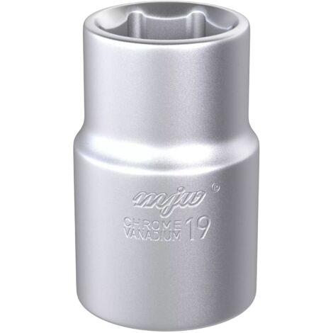 MJW Douille 3/4"" six pans 19 mm (1/4)