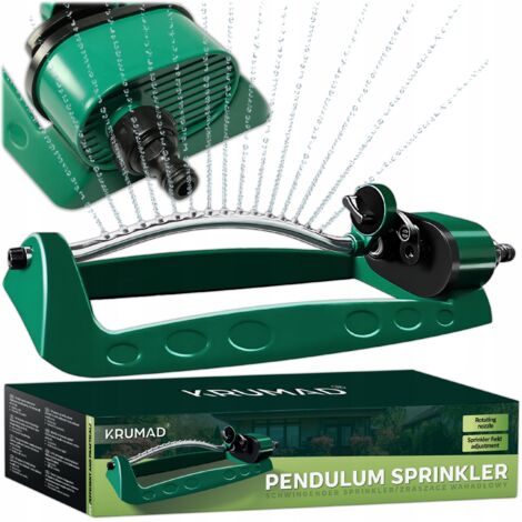 Arroseur de jardin oscillant pour l'arrosage des pelouses, 15 buses (1/5)