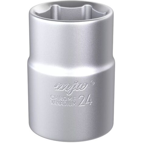 MJW Douille 3/4"" six pans 24 mm (1/4)