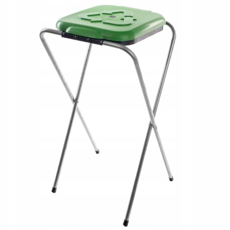 Support/cadre pour sacs de tri des déchets SORTEX 1 VERT (1/5)