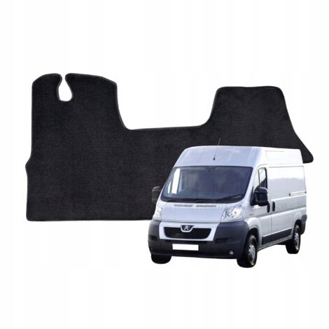 Tapis de sol avant en velours B pour Peugeot Boxer 2006-2014 (1/3)
