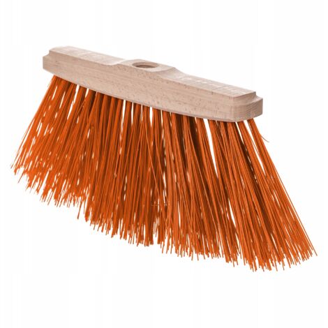 Brosse arquée pour le jardinage et le nettoyage des rues 250 mm orange - ETOX (1/5)