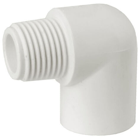 Coude IDMAR en PVC 90° 1/2" GZ collé - eau froide (1/2)