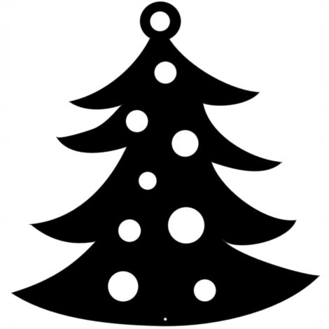 Pendentif de Noël 20 € - SAPIN DE NOËL - Décoration de Noël ajourée - FÊTES D'HIVER (1/4)