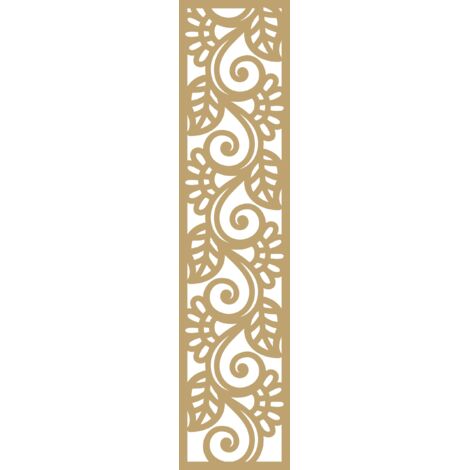 Suspension A2, décor ajouré, beige, 21 x 90 (1/5)