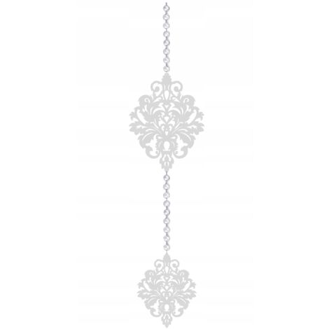 Z16 GARLAND suspension décorative ajourée GLAMU décor blanc (1/5)
