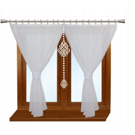 Rideau moderne pour salon, ajouré, GLAMOUR, 300x150 (1/5)