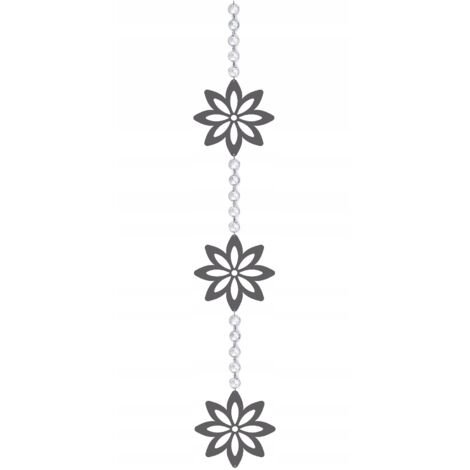 Guirlande de fleurs printanières, pendentif, décoration glamour (1/5)