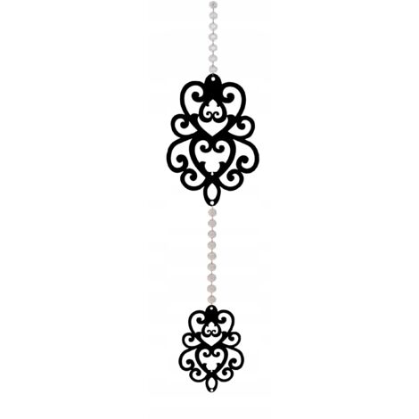 Décoration de suspension Z5 cz GARLAND, rideau ajouré