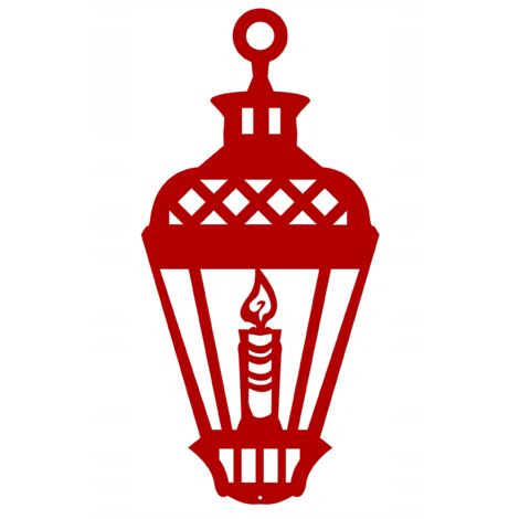 35 € - Pendentif lanterne de Noël - Décoration de Noël ajourée - NOËL 9x20 (1/5)
