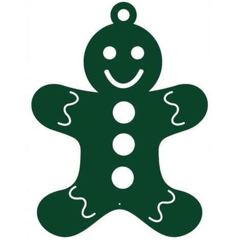 Pendentif de Noël Ś22 COOKIES pain d'épice décoration de Noël ajourée FÊTES (1/4)