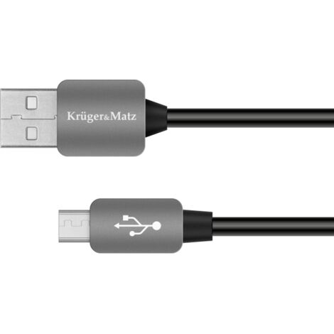 Câble USB - Micro USB 1 m Kruger&Matz KM0324 (1/3)
