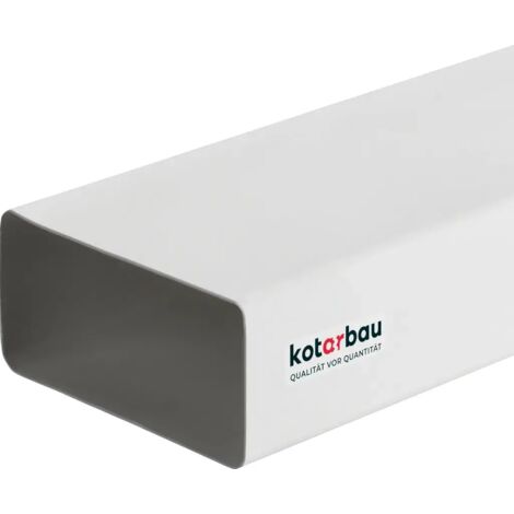 LONGUEUR DU CANAL PLAT 1,0 m 110 x 55 (1/5)