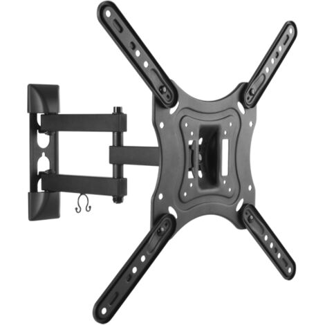 Support mural Kruger&Matz 30 kg pour téléviseurs de 23 à 55 pouces, réglable (1/5)