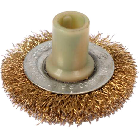 Rouleau à brosse métallique pour ponceuse à brunir (1/2)
