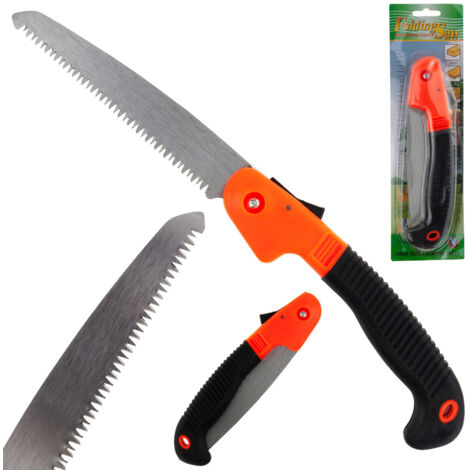 Scie à main pliante de jardin TG64404 pour le bois, l'élagage, sécateur (1/5)