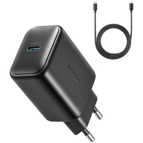 Chargeur mural USB-C 25 W SFC PPS PD + câble USB-C de 1 m - Noir (1/5)