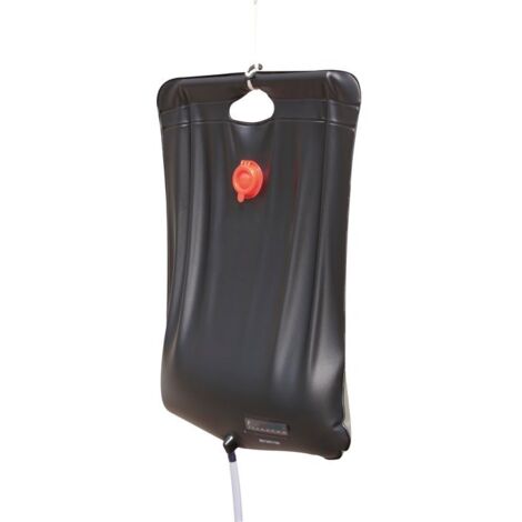 Bestway – Douche solaire 20L pour camping – Chauffe jusqu'à 40°C – Thermomètre intégré – Dimensions 58x41cm – Flexible et compacte (1/10)