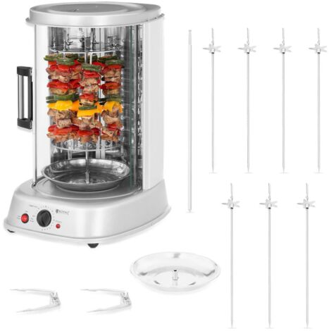 Royal Catering – Grille-pain vertical 3 en 1 1800 W – Cuisson kebabs, gyros, légumes – Capacité 31 l – Porte en verre trempé (1/4)