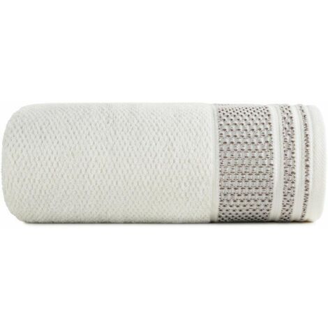 Serviette 50x90 Suzana crème éponge 500g/m² (1/4)