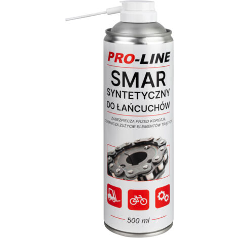 Lubrifiant synthétique pour chaîne PRO-line en spray 500 ml (1/3)