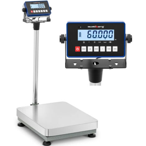 Balance à plateforme industrielle 40 x 50 cm 60 kg / 0,002 kg (1/5)