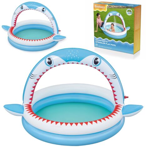 Piscine gonflable avec arroseur 163 x 127 x 92 cm Bestway 53157 (1/5)
