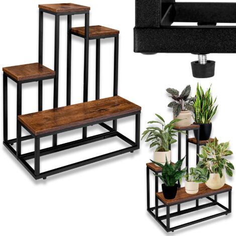 Support à fleurs sur pied Loft ANTIRES RUSTIQUE (1/5)