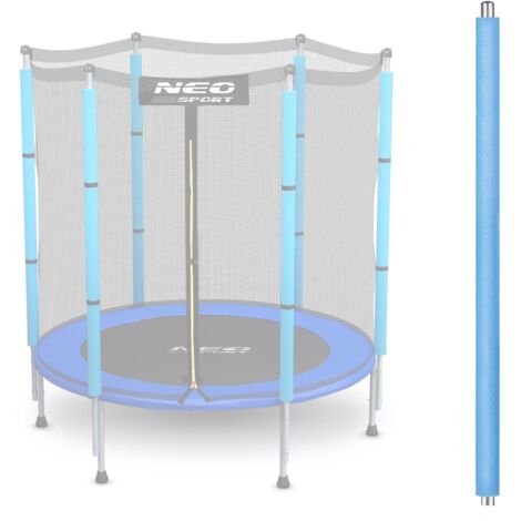 Poteau supérieur pour trampoline avec filet extérieur 4,5 pi bleu Neo-Sport (1/3)