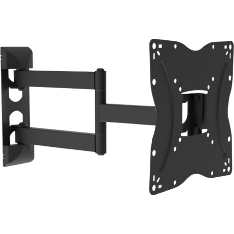 Support mural pour téléviseur Cabletech, réglage vertical/horizontal de 13" à 42", poids maximal supporté : 30 kg (1/2)