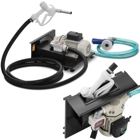 Pompe à urée pour liquides nocifs avec compteur à tuyau 35-45l/min 550 W 230 V (1/5)
