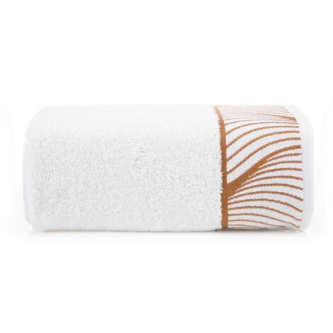 Serviette 50x90 Blanca 3 feuilles blanches 500g/2 éponge Collection limitée (1/3)