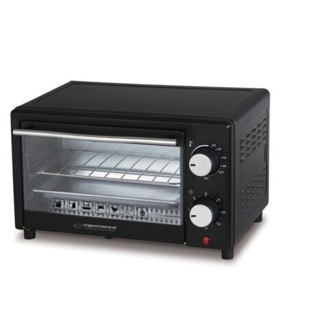 Four à calzones 900W – Température 250°C – Capacité 10L – Minuterie intégrée – Éléments chauffants pour cuisson homogène – Esperanza