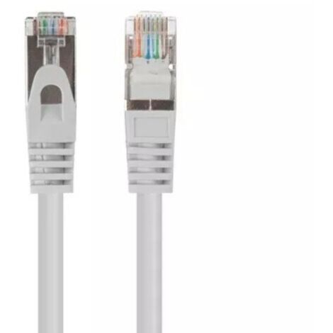 Cordon de raccordement Lanberg Cat.6 FTP 2 m, 10 pièces, gris (PCF6-20CC-0200-S) (1/2)