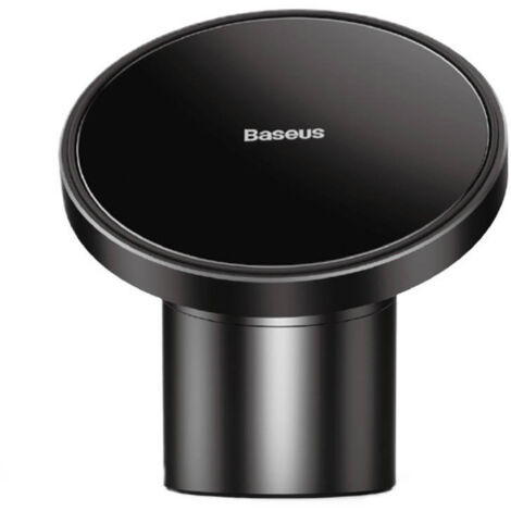 Support de téléphone magnétique pour voiture, pour le cockpit ou la grille d'aération, noir (1/5)
