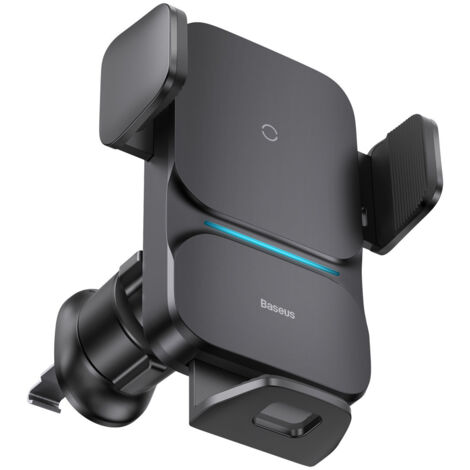 Support de voiture Baseus pour téléphone avec chargeur de voiture QI