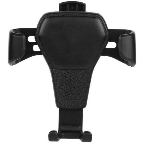 Support de voiture H01, support de voiture à gravité pour grille d'aération, noir (1/5)