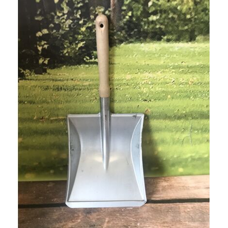 Pelle à poussière en métal 22 x 44 cm, manche en bois Nölle PROFI BRUSH (1/3)