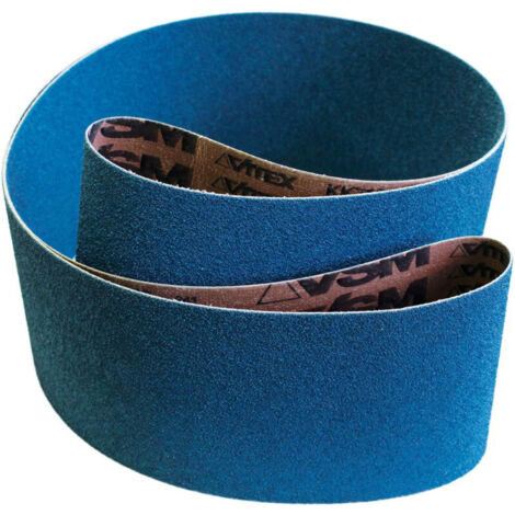 Bande abrasive en corindon de zirconium 30 x 533 mm K40 VSM (1/3)