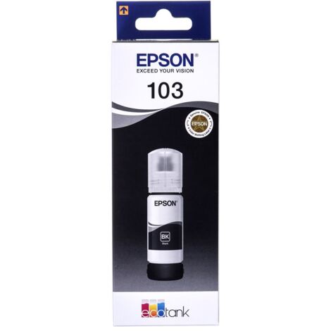 Encre noire Epson 103 (C13T00S14A) (1/2)
