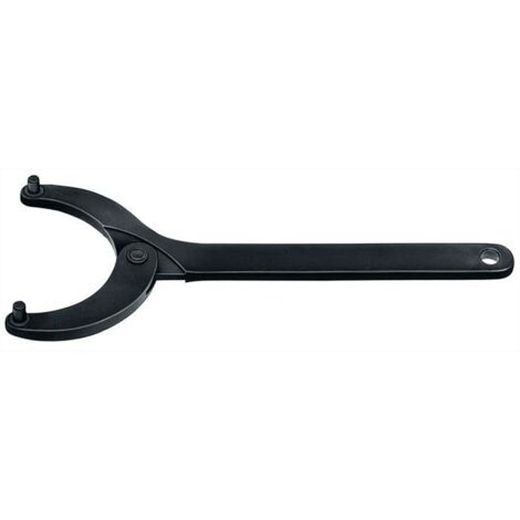 Clé à ergots articulée pour distance entre les trous 18-40 mm – Ø 3 mm – Acier spécial trempé – Finition bruni – Rangement facile – AMF - AMF 764 C
