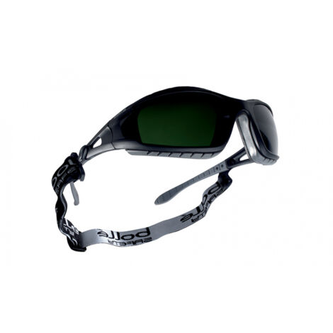 Bollé Safety – Lunettes de protection Tracker – Norme EPI EN166 F – Monture nylon – Oculaire polycarbonate teinté – Protection contre risques mécaniques - TRACWPCC5