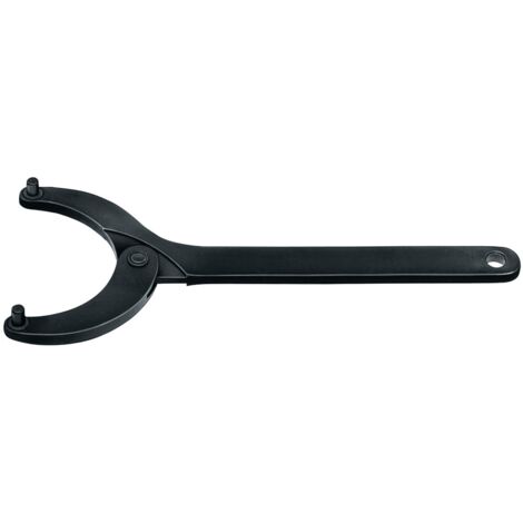 Clé à douille pivotante 200 x 4 mm – Acier spécial trempé – Pour écrous à deux trous – Coupe 3 AMF